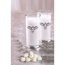 Paşabahçe B Harfli Kartal Logolu Ikili Rakı Bardağı Makinede 70 Derecede Bile Çıkmayan