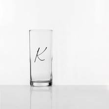 Paşabahçe K Harfli / Harfi Yazılı Çıkmayan Baskılı Rakı Bardağı Kadehi