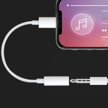 Iphone Cep Telefonlarına Uyumlu Kulaklık Çevirici Kablo Müzik Aux Dönüştürücü