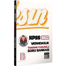 Benim Hocam Yayınları 2022 KPSS Vatandaşlık Tamamı Çözümlü Soru Bankası
