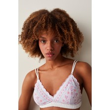 Penti Kırık Fisto Triangle Saten Dolgusuz Balensiz Sütyen