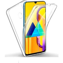 Microcase Microcase Samsung Galaxy M30 360 Tpu Serisi Ön Arka Full Cover Şeffaf Kılıf