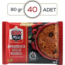 Oba Mie Arrabbiata Soslu Noodle 40'lı Paket