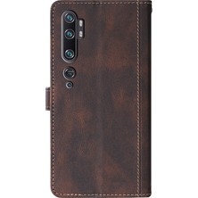 ZSZH Xiaomi Mi Cc9 Pro Pu Case Brown Için (Yurt Dışından)