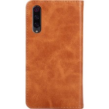 ZSZH Xiaomi Mi 9 Pro Brown Için Deri Kılıf (Yurt Dışından)