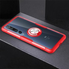 ZSZH Xiaomi Mi 10/10 Pro Lacivert Için Tpu + Akrilik Yüzük Tutucusu (Yurt Dışından)