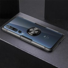 ZSZH Xiaomi Mi 10/10 Pro Lacivert Için Tpu + Akrilik Yüzük Tutucusu (Yurt Dışından)