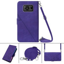 ZSZH Sharp Aquos R6 Siyah Için Crossbody Deri Kılıf (Yurt Dışından)