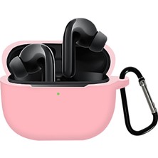 Kaneed Xiaomi Flipbuds Pro Sıvı Silikon Kılıf Pembe (Yurt Dışından)