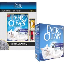 Ever Clean Multi Crystals Kokusuz Kristalli Topaklaşan Kedi Kumu 10 Lt