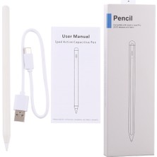 ZSZH Ipad / iPad Pro Için Stylus (2018 ve Üstü) Beyaz (Yurt Dışından)