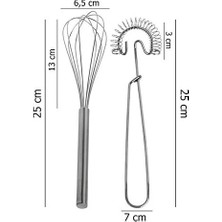 Ikili Çırpıcı-Köpürtücü Seti