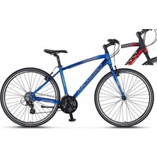 Mosso LEGARDA-2221-MDM-V Erkek Şehir Bisikleti 510H 28 Jant 21 Vites Siyah Kırmızı