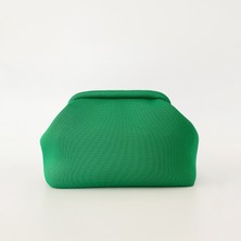 Heybes Kadın Yeşil Clutch El Çantası