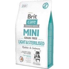 Brit Care Mini Light&sterilised Küçük Irk Tahılsız Köpek Maması 2 kg