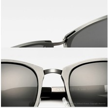 Veıthdıa Retro Sports Alüminyum Güneş Gözlüğü - Polarize UV400 Lens (Yurt Dışından)