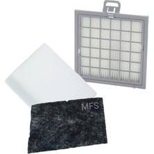 MFS Bosch Ergomaxx Bsg 80000 - 89999 Uyumlu Hepa Filtre ve Sünger Filtre Seti