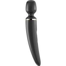 Satisfyer Büyük Boy Siyah 50 Modlu Titreşimli Güçlü Masaj Aleti Vibratör