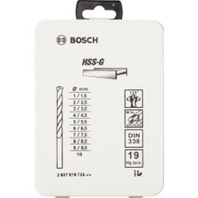 Asil Metal Bosch Hss-G Metal Matkap Ucu Seti 19 Parça