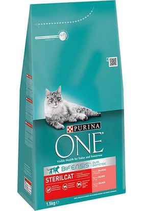 Purina One Sterilised Somonlu Kısırlaştırılmış Kedi Maması 1.5 kg
