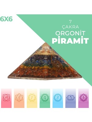 Zeynep Büyükbay Çakra Orgonit Piramit (Küçük)