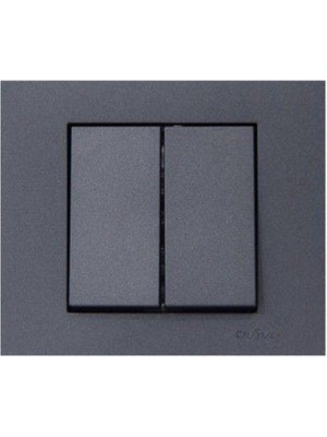 Ovivo Grano Metalik Füme Komütatör Anahtar