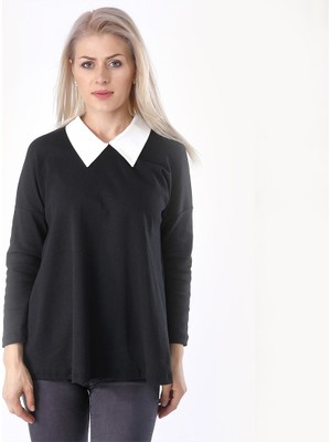 Barbora Gömlek Yaka Salaş Bluz