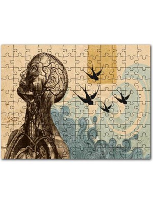 Cakapuzzle Sanatsal Anatomi 255 Parça Puzzle Yapboz Mdf (Ahşap)