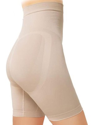 Fiolin Slikonlu Kaymaz Push-Up Seamless Şort Korse