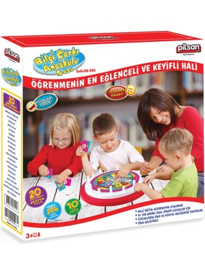 Strongart 08 042 Pilsan, Bilgi Çarkı Anaokulu Seti / +3 Yaş