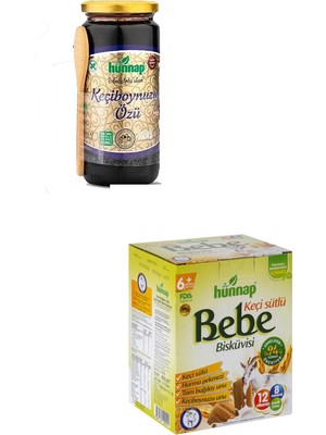 Hünnap Bebe Bisküvisi 400 gr + Hünnap Keçiboynuzu Özü 310 gr