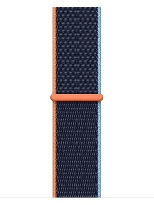 Mi7a Apple Watch Seri 7 6 5 4 3 2 Se 38MM / 40MM / 41MM Uyumlu Spor Loop Dokuma Hasır Kordon
