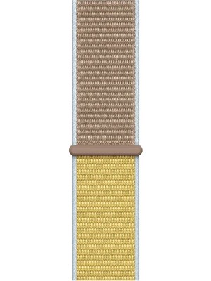Mi7a Apple Watch Seri 7 6 5 4 3 2 Se 38MM / 40MM / 41MM Uyumlu Spor Loop Dokuma Hasır Kordon