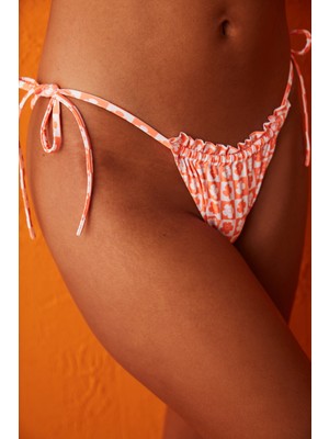 Penti Turuncu Lika Süper Fırfır Detaylı Bikini Altı