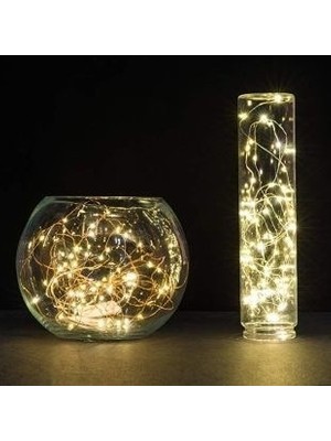 Pazariz Peri LED 10 Metre Günışığı Bakır Tel Şerit