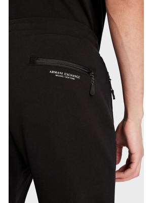 Armani Exchange % 100 Pamuklu Regular Fit Jogger Spor Pantolon Erkek Pantolon 8NZP73 Zjkrz 1200