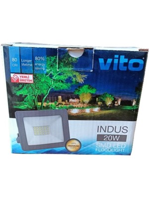 Vito Vt Indus 20W Smd 60K IP65 220V LED Projektör