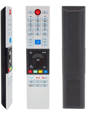 Elektrogun Toshıba CT-8543 Netlıx-Prme Vıdeo-Yutube Tv Tuşlu Lcd-Led Tv Kumanda