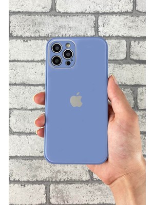MobileGaraj Apple iPhone 13 Pro Logolu Kamera Korumalı Lansman Gerçek Cam Kapak