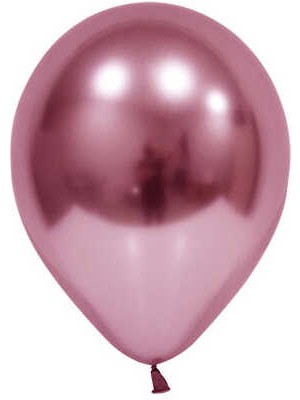 Alya Süs Balon Krom Parlak 10 Inc Pembe 50 Adet