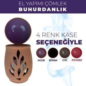 Zeynep Büyükbay El Yapımı Çömlek Buhurdanlık