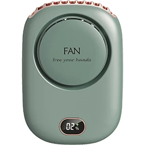 Kolye Fan Mini Giyilebilir Fanlar Boyun Bandı Fan USB (Yurt Dışından)