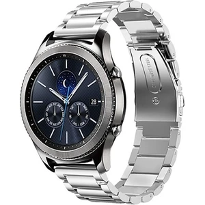 Huawei Watch Gt Gt2 GT2E Gt2 Pro Gt3 46MM Uyumlu Mıknatıslı Metal Kayış Kordon