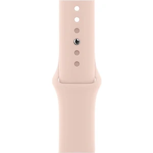 Apple Watch 2 3 4 5 6 7 Se Uyumlu 38-40 mm  A+ Kaliteli Silikon Kordon Kum Pembesi Renk