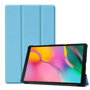 Galaxy Tab A 8.0 (2019) T290 Htstore Zore Smart Cover Standlı 1-1 Kılıf-Mavi