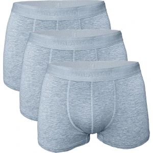 Erkek 3 Lü Modal Kısa Boxer M3011