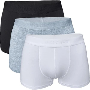 Erkek 3 Lü Modal Kısa Boxer M3011