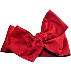Özge Başaran Kız Çocuk Kırmızı Siyah Miki Mause Figürlü  Pileli Salopet Bandana Çorap Set 4 Yaş