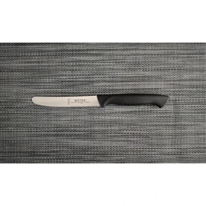 Rıtter Tırtıklı Sebze Bıçağı Siyah