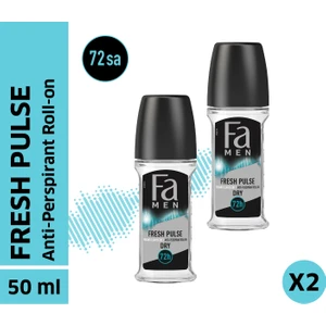 Men Roll-On Fresh Pulse Tr 50Ml X 2 Adet